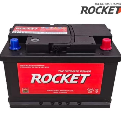 Ắc quy Rocket SMF 57113 (12v-71ah)